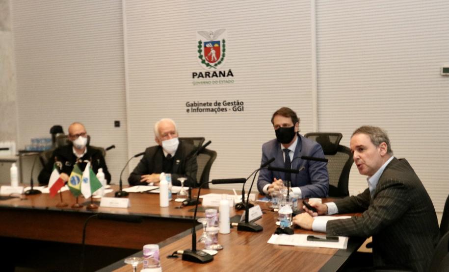 Paraná e Itália discutem oportunidades de negócios e parcerias