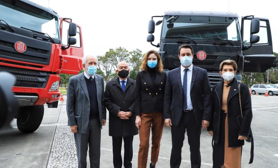 TatraBras apresenta modelos de caminhões que serão fabricados no Paraná