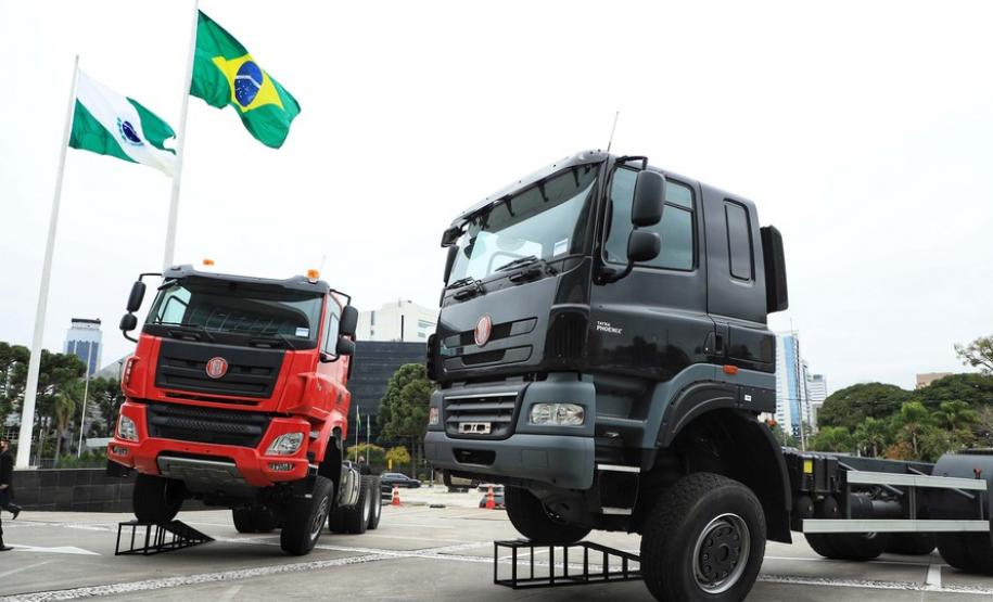 TatraBras apresenta modelos de caminhões que serão fabricados no Paraná