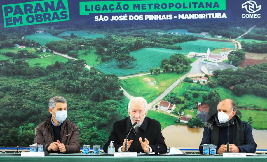 Estado vai modernizar estrada que integra Mandirituba e São José dos Pinhais