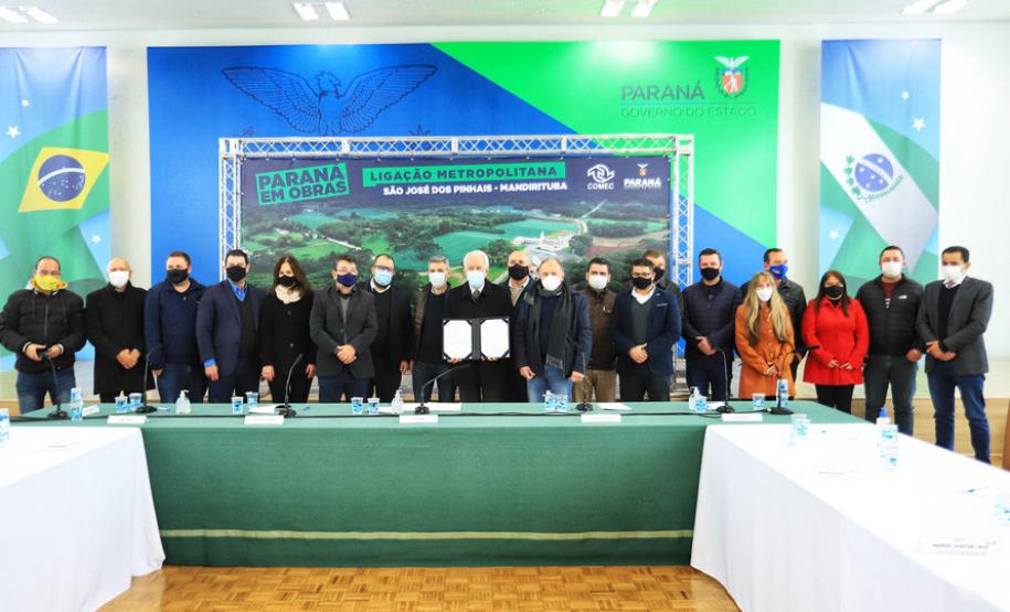 Estado vai modernizar estrada que integra Mandirituba e São José dos Pinhais