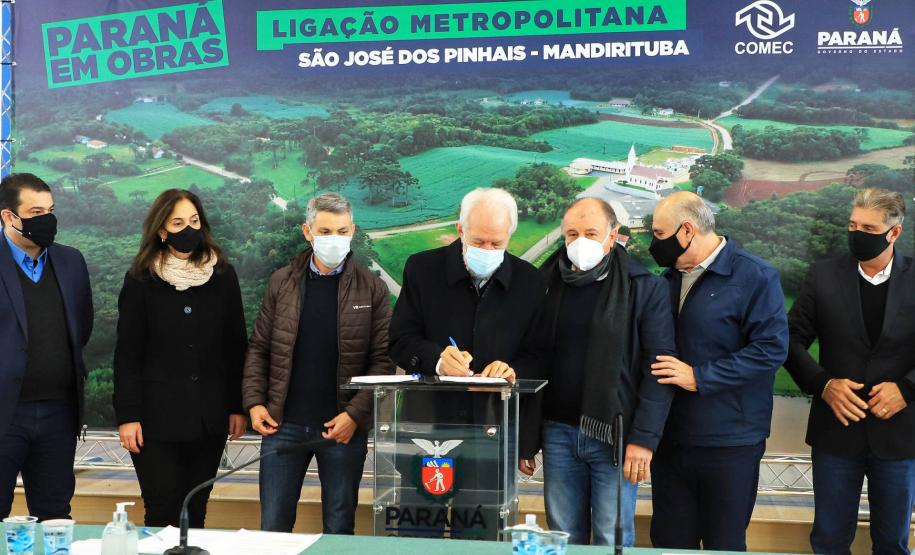 Estado vai modernizar estrada que integra Mandirituba e São José dos Pinhais