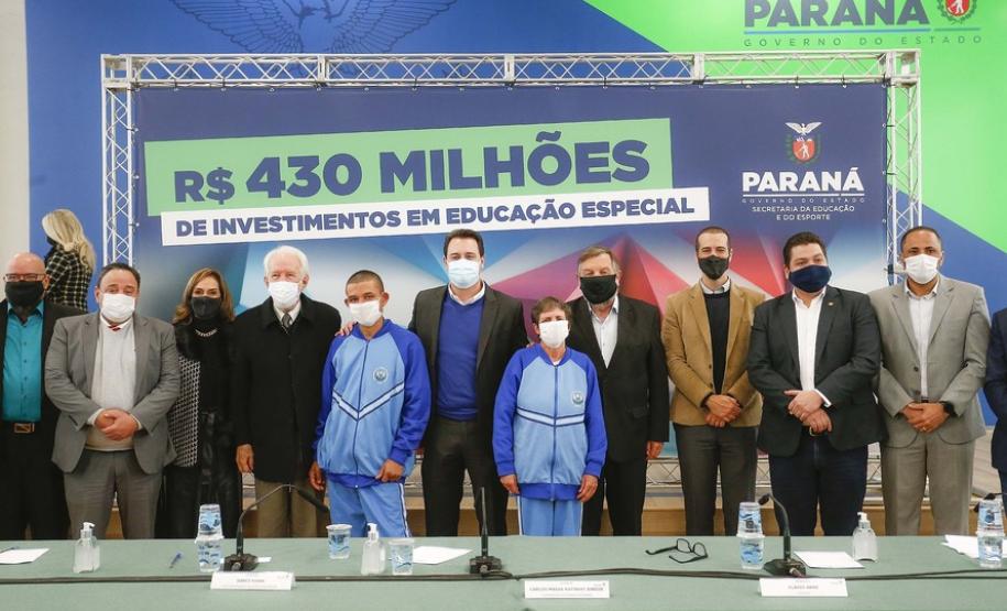 Entidades enaltecem novo convênio e a busca pela equidade na educação do Paraná