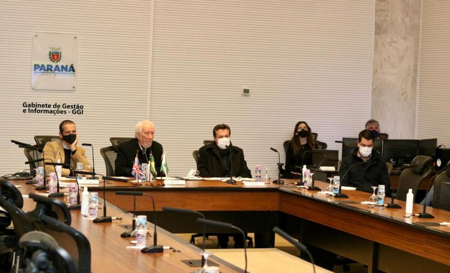 Governo do Paraná estreita relações com Reino Unidos para futuras parcerias na educação e meio ambiente