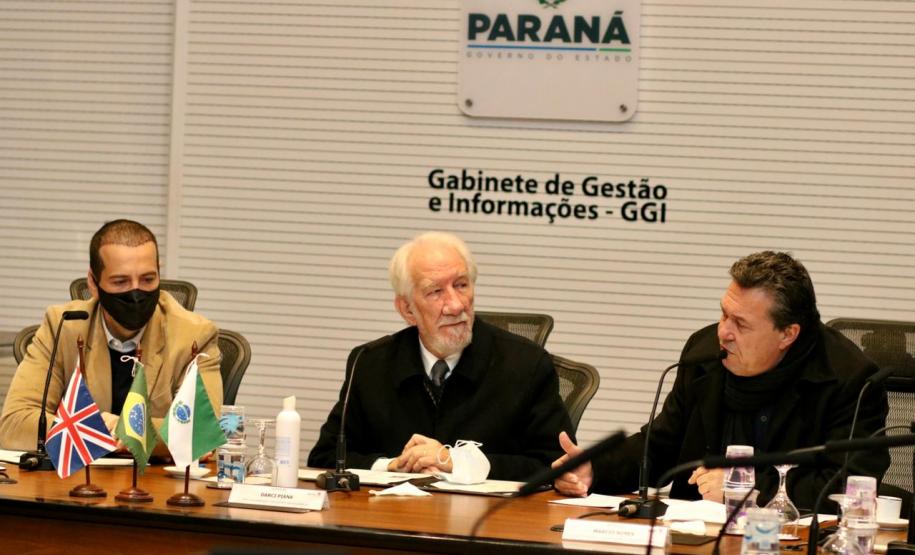 Governo do Paraná estreita relações com Reino Unidos para futuras parcerias na educação e meio ambiente