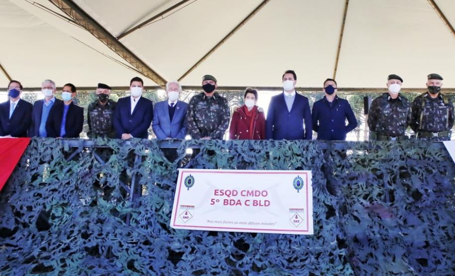 “O Paraná tem o melhor projeto para o Exército”, diz governador sobre Escola de Sargentos