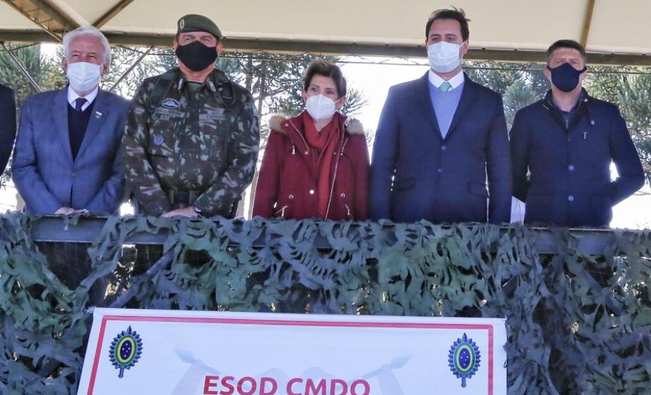 “O Paraná tem o melhor projeto para o Exército”, diz governador sobre Escola de Sargentos