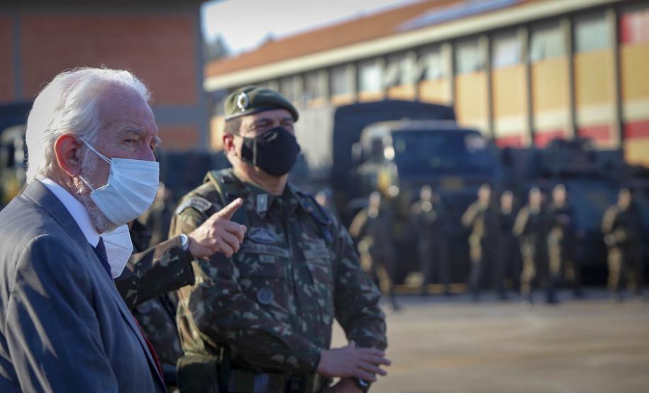 “O Paraná tem o melhor projeto para o Exército”, diz governador sobre Escola de Sargentos
