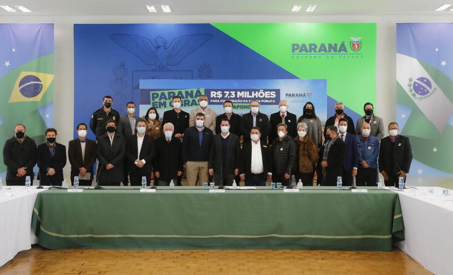 Com investimento de R$ 7,3 milhões, governador autoriza construção da Cadeia Pública de Arapongas