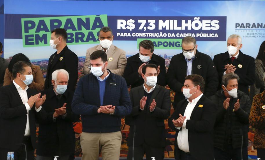 Com investimento de R$ 7,3 milhões, governador autoriza construção da Cadeia Pública de Arapongas