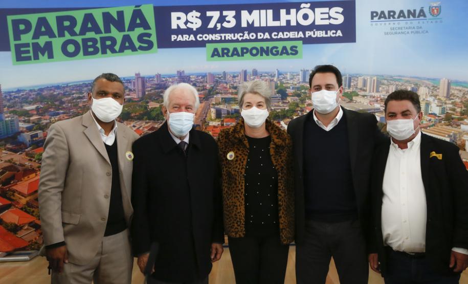 Com investimento de R$ 7,3 milhões, governador autoriza construção da Cadeia Pública de Arapongas