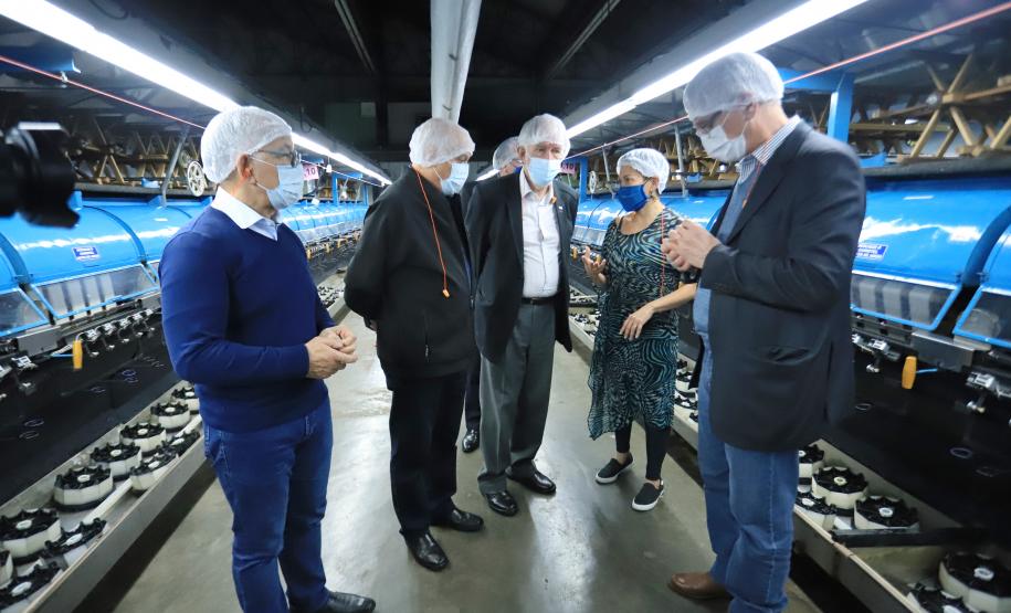 Em Londrina, Darci Piana reforça apoio do Estado à cadeia produtiva da seda