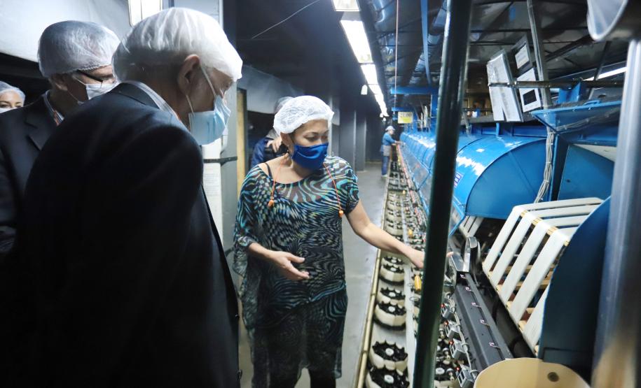 Em Londrina, Darci Piana reforça apoio do Estado à cadeia produtiva da seda