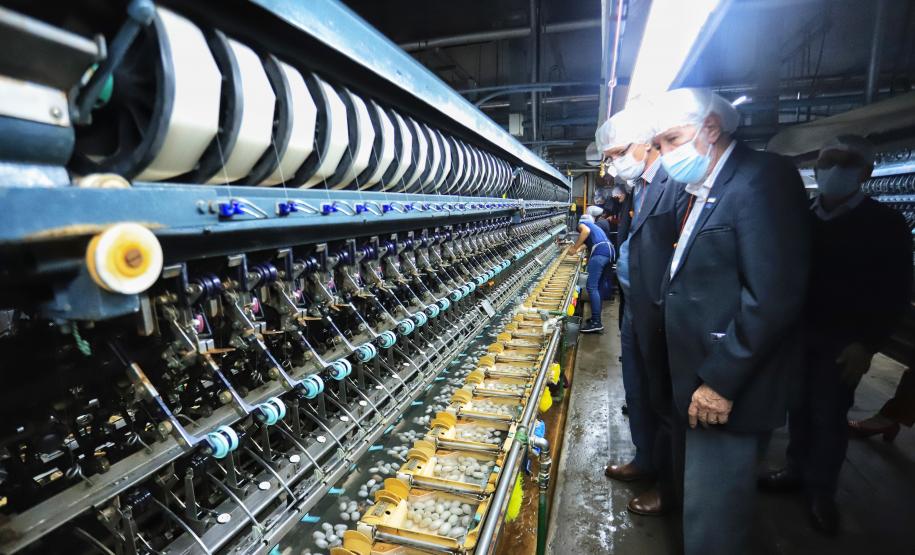 Em Londrina, Darci Piana reforça apoio do Estado à cadeia produtiva da seda