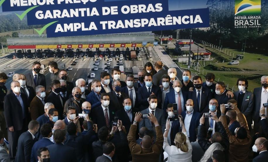 Governo do Estado e União confirmam modelo de menor tarifa de pedágio no Paraná