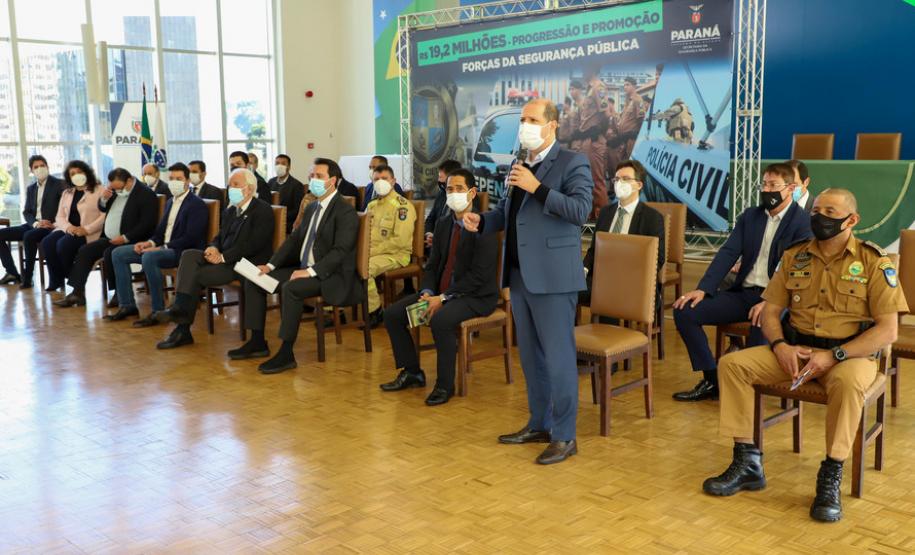 Governador autoriza promoções e progressões a 9.860 profissionais da Segurança Pública