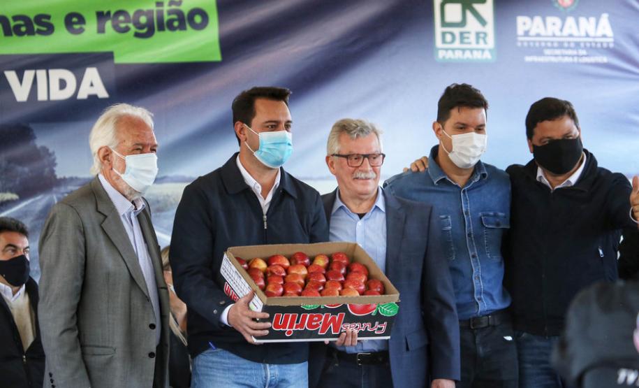 Com investimento de R$ 134 milhões, governador autoriza revitalização da PRC-280