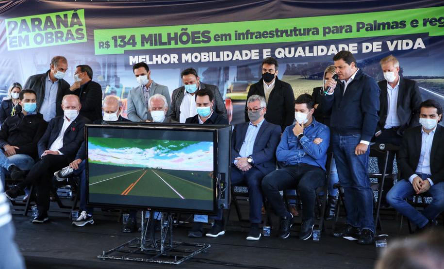 Com investimento de R$ 134 milhões, governador autoriza revitalização da PRC-280