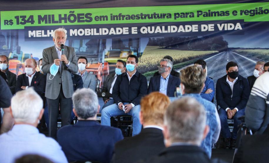 Com investimento de R$ 134 milhões, governador autoriza revitalização da PRC-280