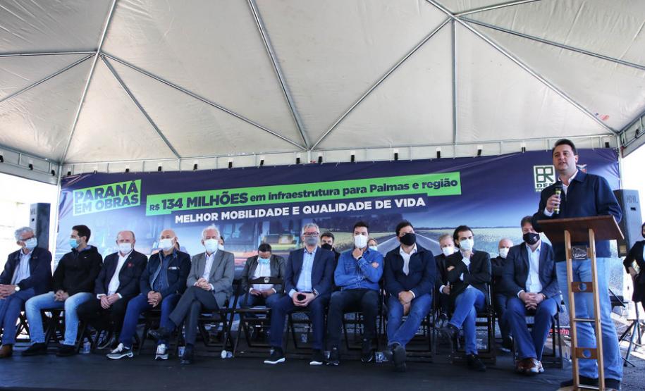 Com investimento de R$ 134 milhões, governador autoriza revitalização da PRC-280