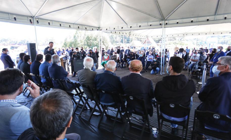 Com investimento de R$ 134 milhões, governador autoriza revitalização da PRC-280