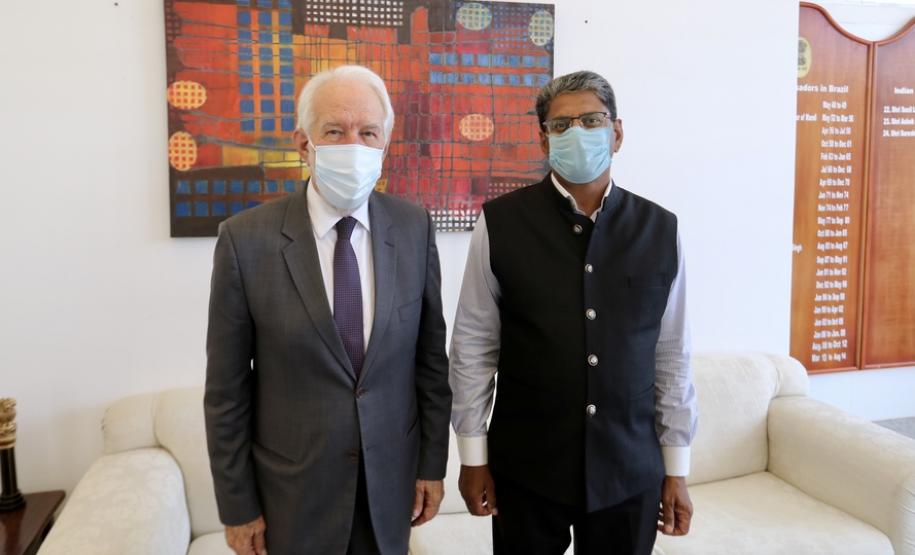 Em Brasília, vice-governador pleiteia participação do Paraná na COP26