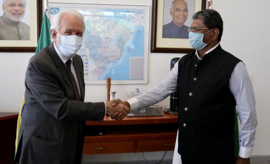 Em Brasília, vice-governador pleiteia participação do Paraná na COP26