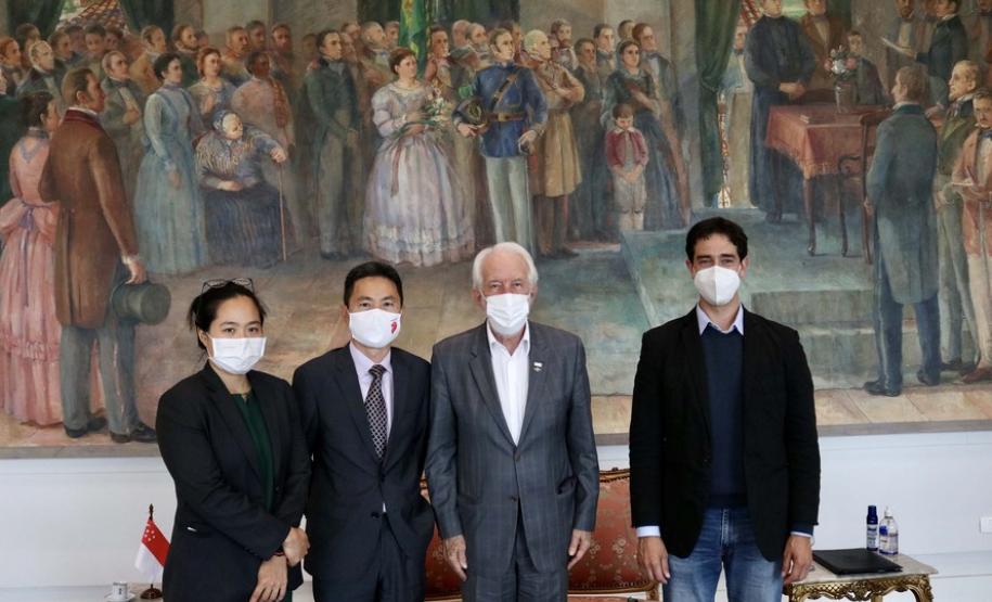 Paraná quer estreitar laços comerciais com Singapura, um dos tigres asiáticos