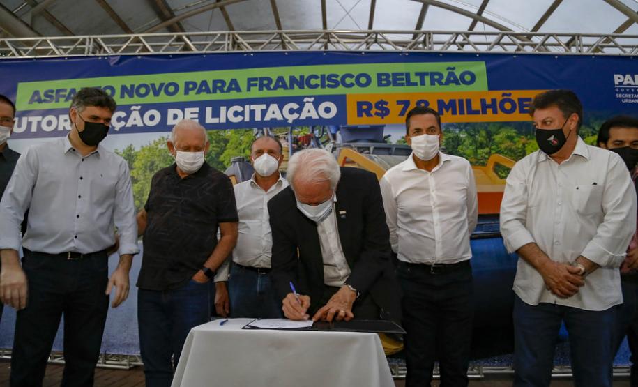 Investimentos do Estado ampliam saúde e infraestrutura urbana de Francisco Beltrão