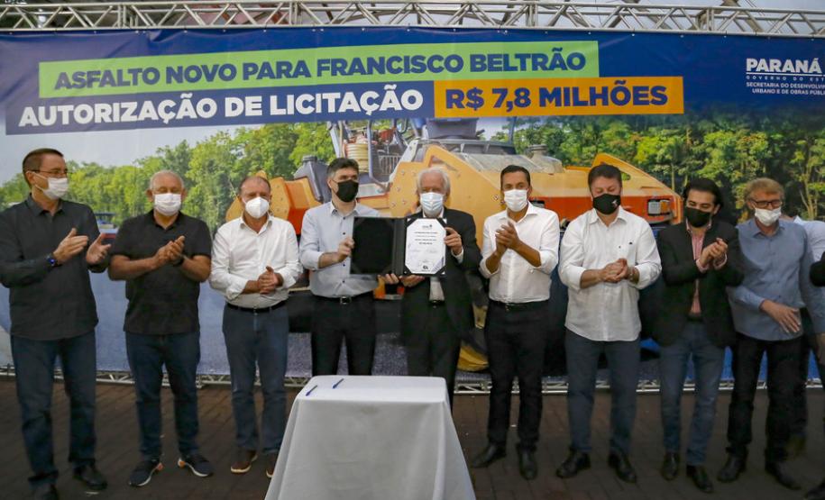 Investimentos do Estado ampliam saúde e infraestrutura urbana de Francisco Beltrão