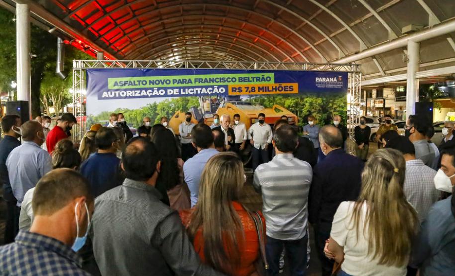 Investimentos do Estado ampliam saúde e infraestrutura urbana de Francisco Beltrão