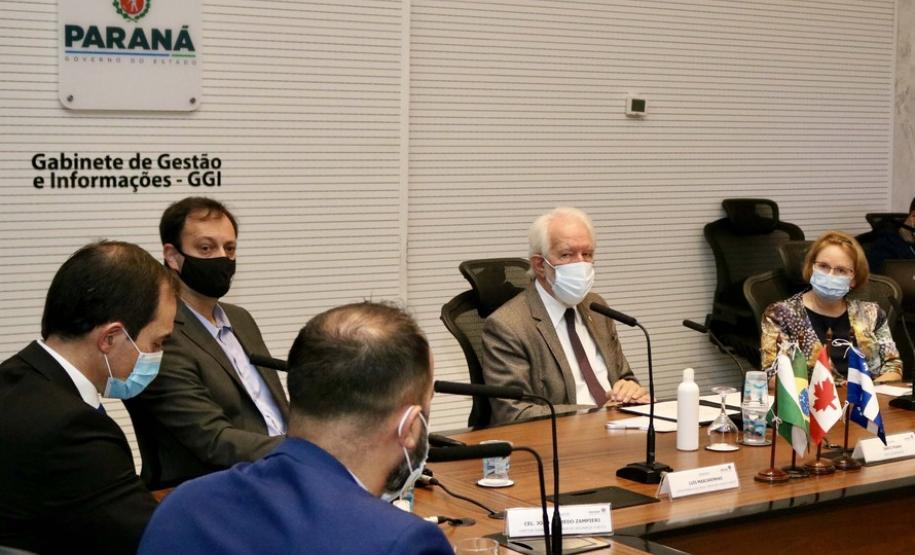 Com foco em educação, Paraná estreita parcerias com Canadá