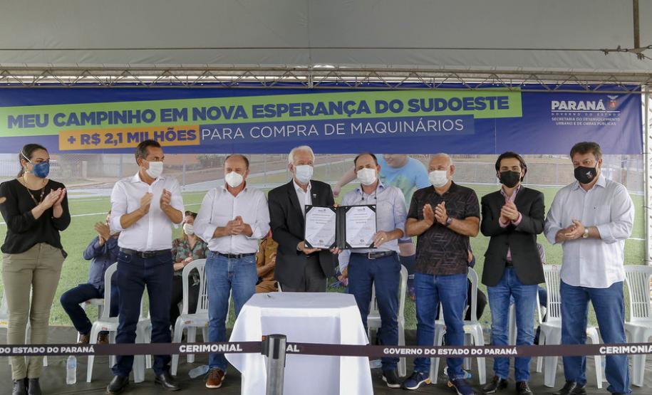 Piana anuncia investimentos de R$ 9,1 milhões a Nova Esperança do Sudoeste