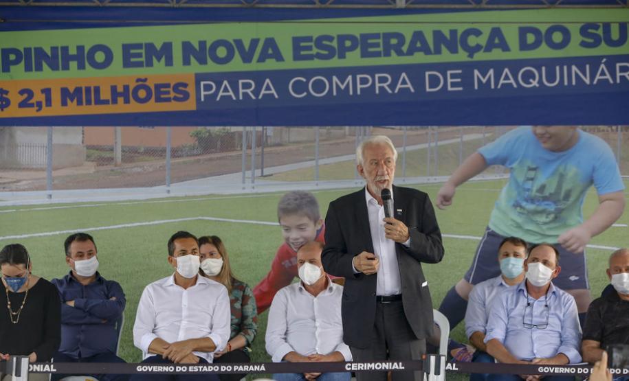 Piana anuncia investimentos de R$ 9,1 milhões a Nova Esperança do Sudoeste