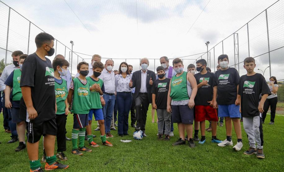 São Jorge D’Oeste recebe trevo na PR-281 e um novo espaço Meu Campinho