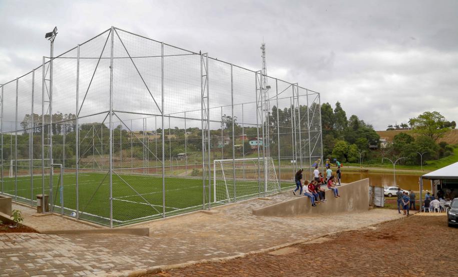 São Jorge D’Oeste recebe trevo na PR-281 e um novo espaço Meu Campinho