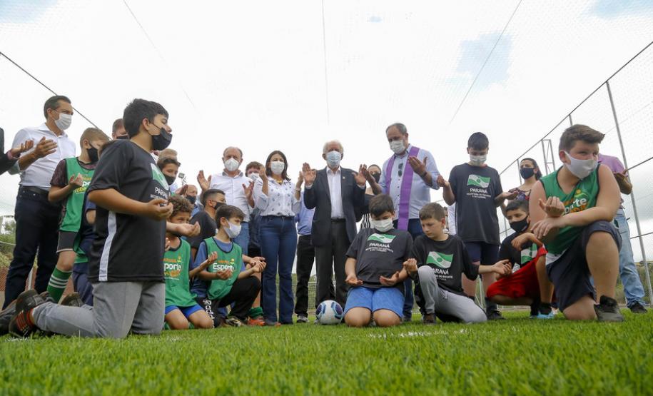 São Jorge D’Oeste recebe trevo na PR-281 e um novo espaço Meu Campinho