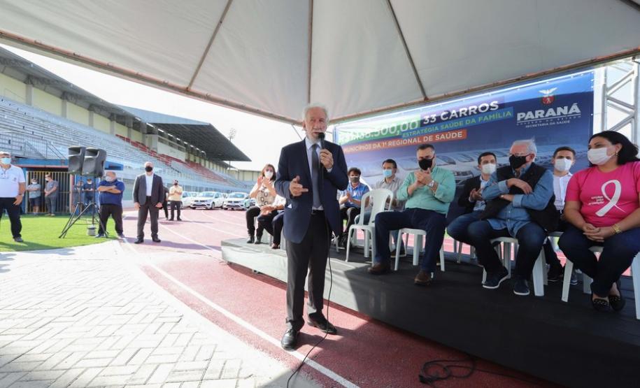 Municípios do Litoral recebem novos veículos para ampliar o atendimento à saúde