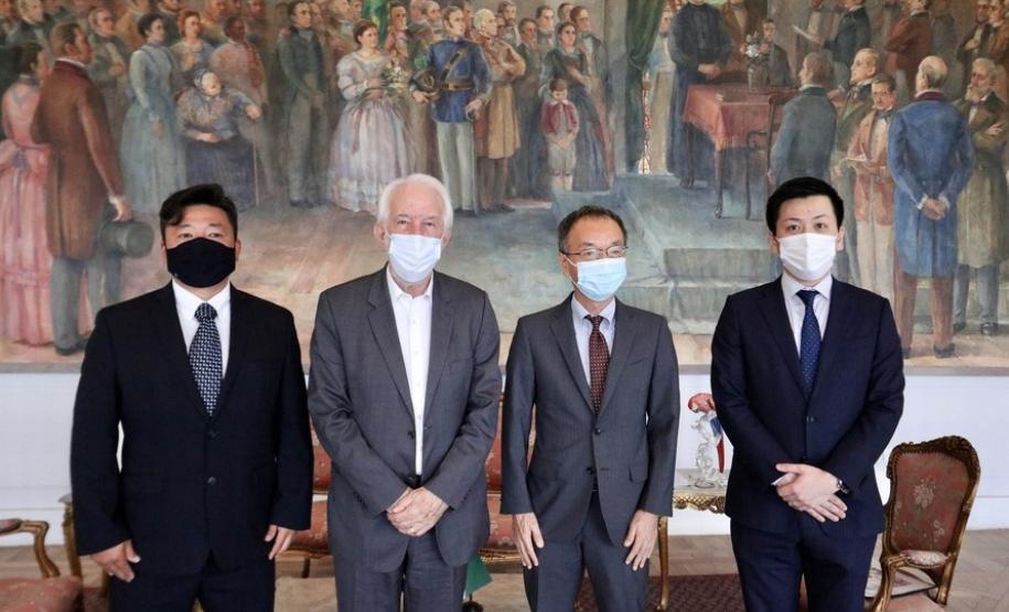 PARCERIAS E INVESTIMENTOS PAUTAM ENCONTRO DO VICE-GOVERNADOR COM CÔNSUL-GERAL DO JAPÃO