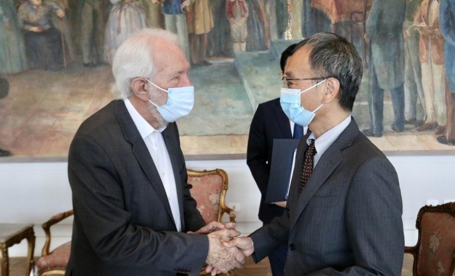 PARCERIAS E INVESTIMENTOS PAUTAM ENCONTRO DO VICE-GOVERNADOR COM CÔNSUL-GERAL DO JAPÃO