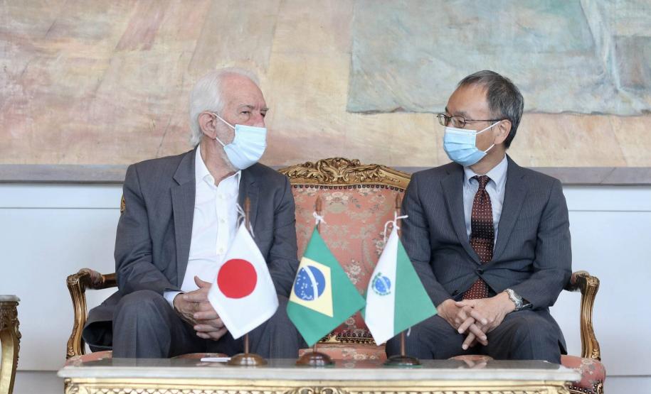 PARCERIAS E INVESTIMENTOS PAUTAM ENCONTRO DO VICE-GOVERNADOR COM CÔNSUL-GERAL DO JAPÃO