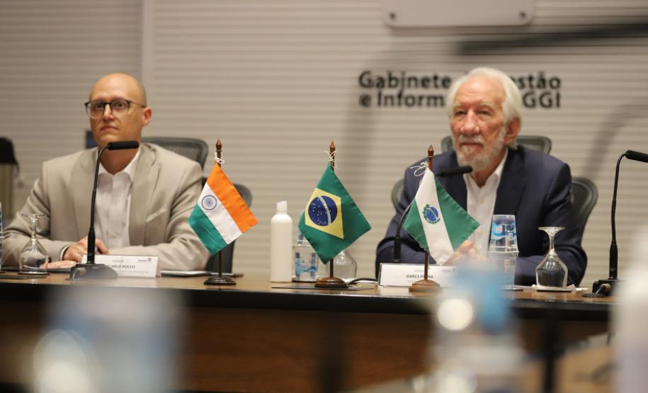 Em reunião virtual, Estado do Paraná estreita relações comerciais com a Índia