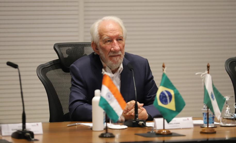 Em reunião virtual, Estado do Paraná estreita relações comerciais com a Índia