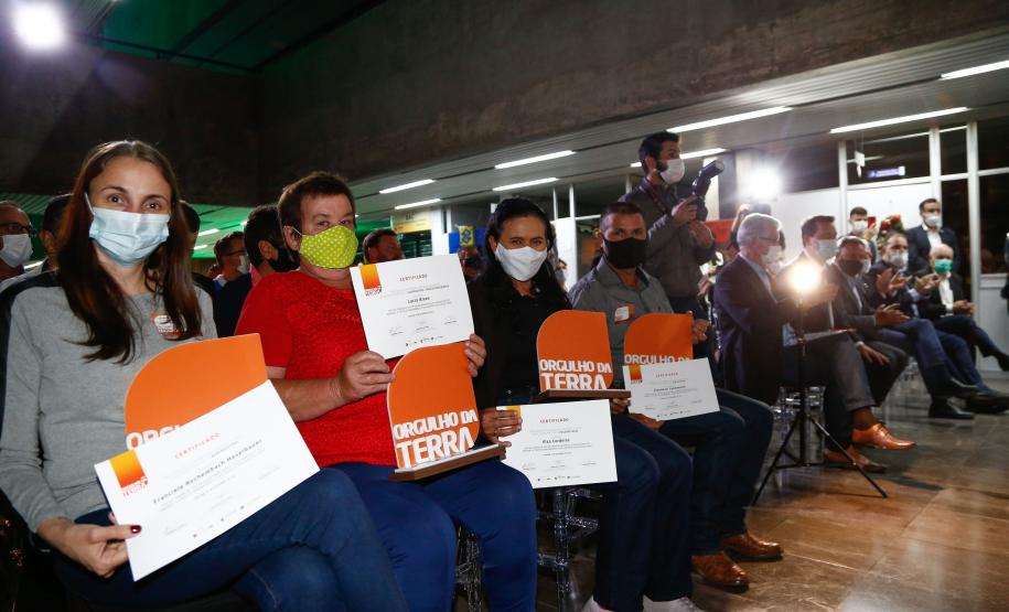 Governador destaca força do agronegócio paranaense no 1º Prêmio Orgulho da Terra