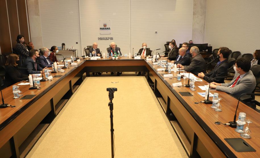 Paraná apresenta potenciais do Estado a uma comitiva de Luxemburgo