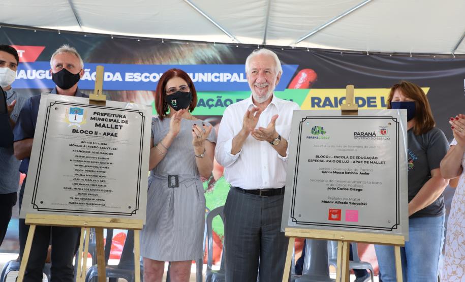 Com apoio do Estado, escola de educação especial de Mallet ganha sede própria