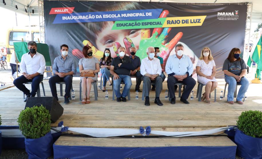 Com apoio do Estado, escola de educação especial de Mallet ganha sede própria