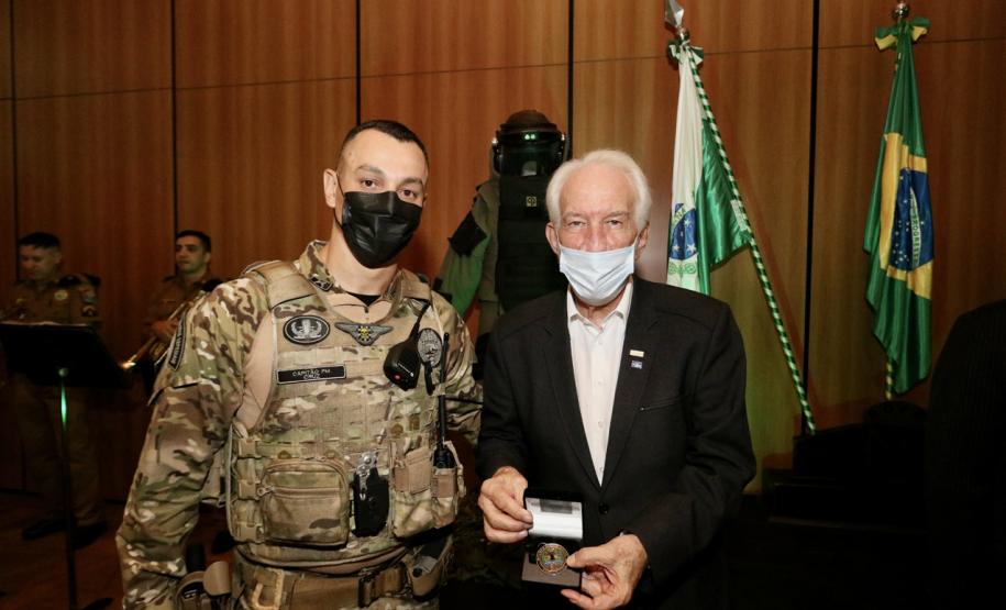 Esquadrão Antibombas da PMPR celebra trigésimo aniversário com presença do vice-governador