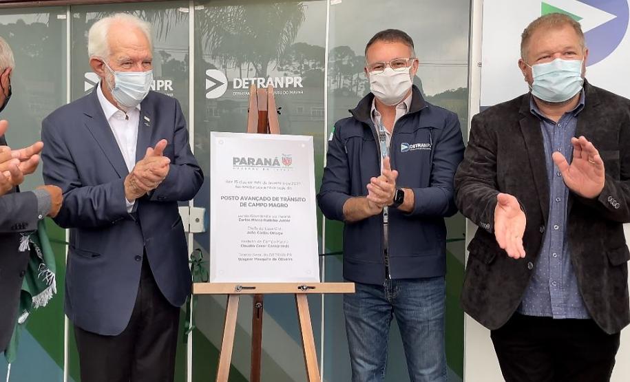 Novo posto avançado do Detran-PR é inaugurado em Campo Magro