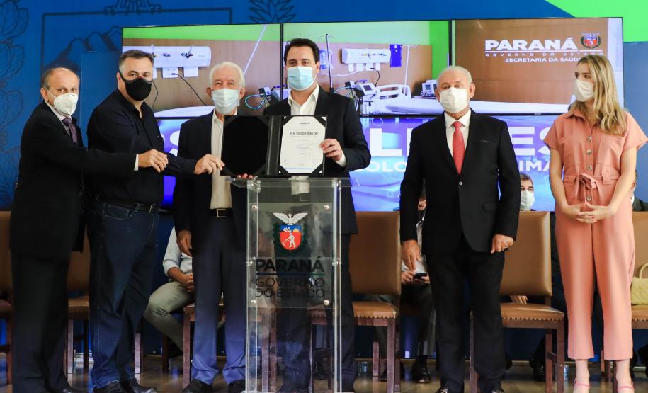 Governador confirma R$ 16 milhões para procedimentos de alta complexidade em hospitais do Paraná